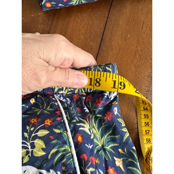 Printfresh Botanical Nightwear Set Unicorns Womens Long Sleeve Pants Size XL - Picture 7 of 10